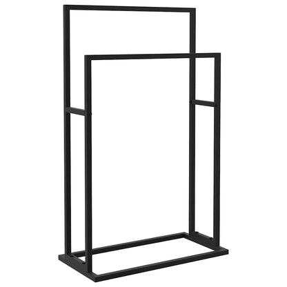 Porte-serviettes sur pied  48x24x78,5 cm Fer - Imagem 2