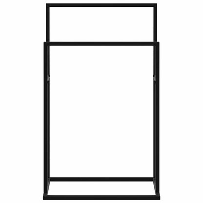 Porte-serviettes sur pied  48x24x78,5 cm Fer - Imagem 4