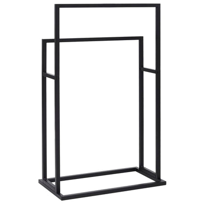 Porte-serviettes sur pied  48x24x78,5 cm Fer - Imagem 5
