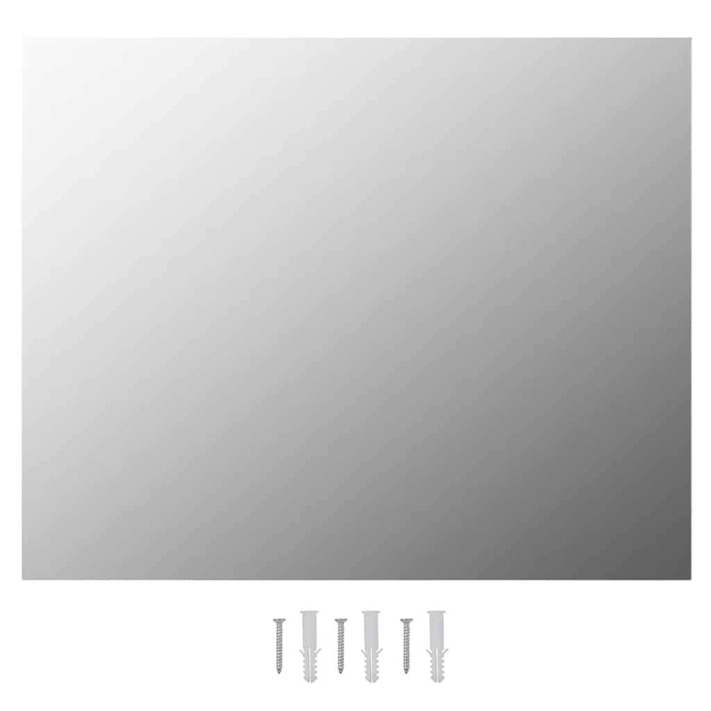 Miroir mural sans cadre avec lampes LED Rectangulaire Verre - Imagem 8
