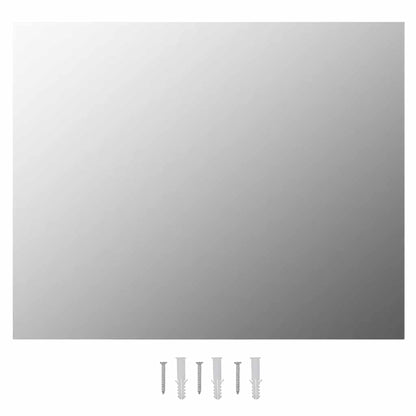 Miroir mural sans cadre avec lampes LED Rectangulaire Verre - Imagem 8