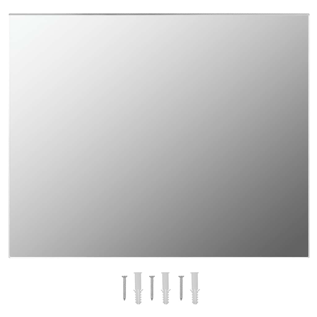 Miroir mural sans cadre avec lampes LED Rectangulaire Verre - Imagem 8