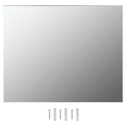 Miroir mural sans cadre avec lampes LED Rectangulaire Verre - Imagem 8