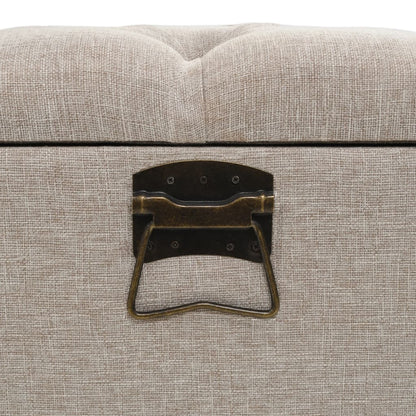 Banc de rangement avec dossier 110 cm  Tissu - Imagem 8