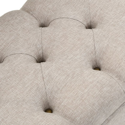 Banc de rangement avec dossier 110 cm  Tissu - Imagem 9