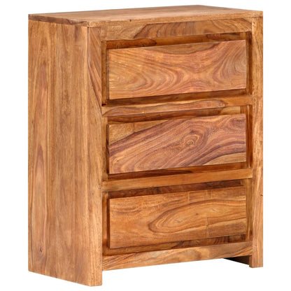 Armoire à tiroirs 60x33x75 cm Bois d'acacia massif - Imagem 11