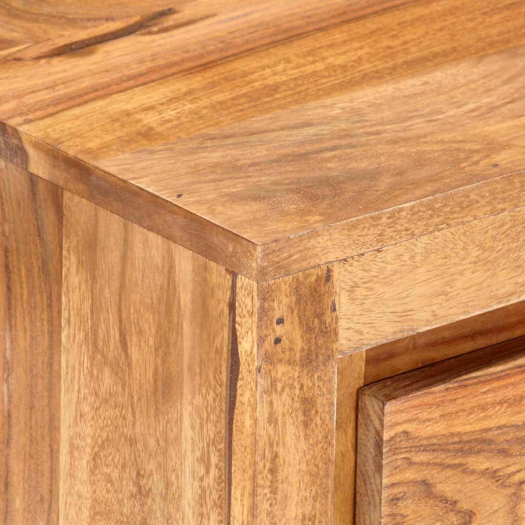 Armoire à tiroirs 60x33x75 cm Bois d'acacia massif - Imagem 5