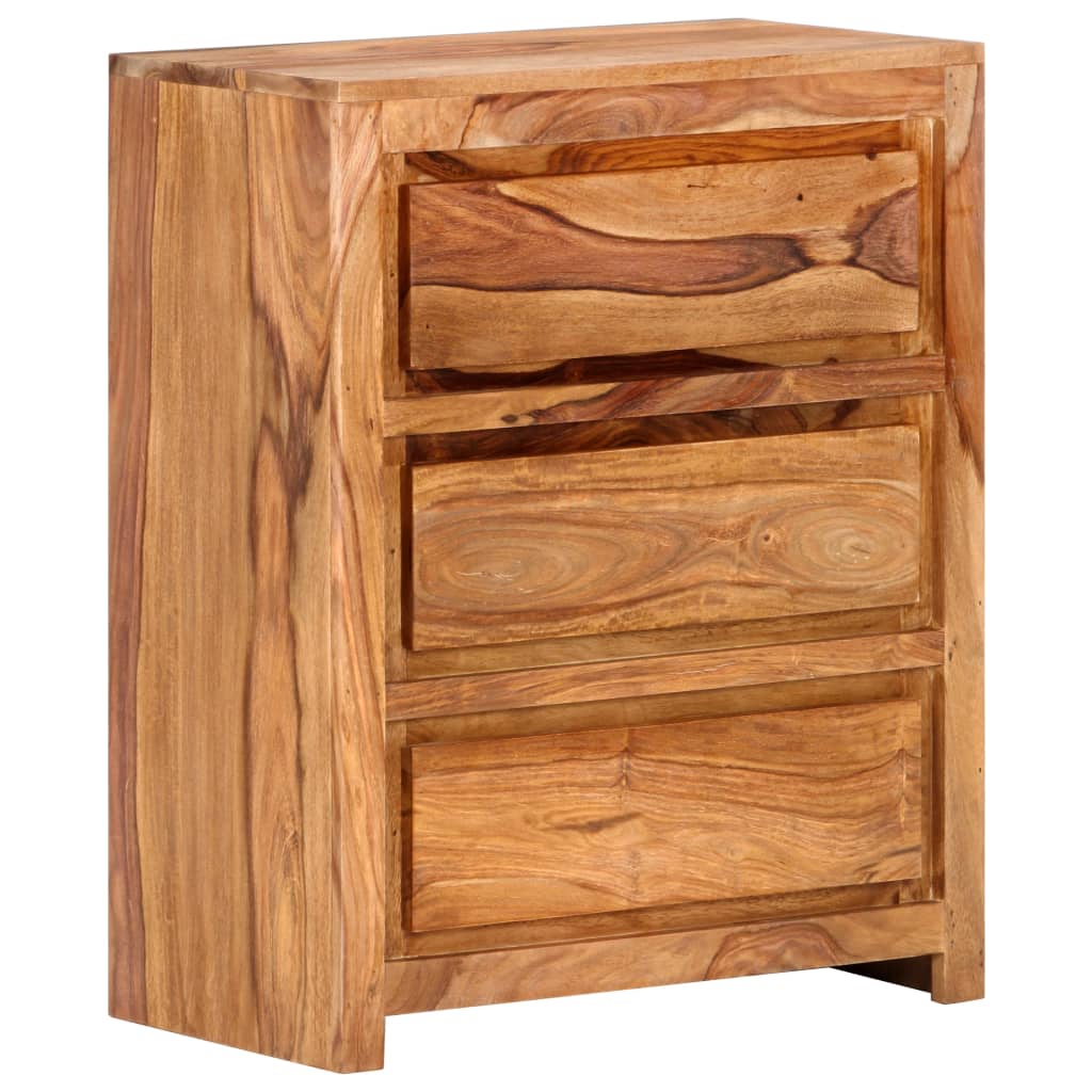 Armoire à tiroirs 60x33x75 cm Bois d'acacia massif - Imagem 10