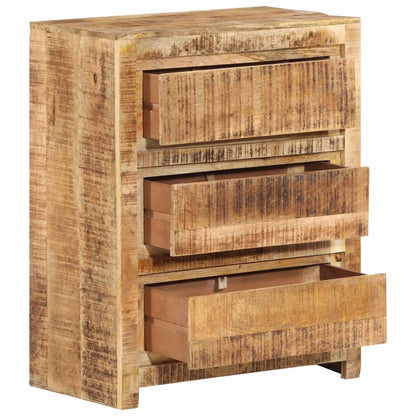 Armoire à tiroirs 60x33x75 cm Bois massif de manguier - Imagem 3
