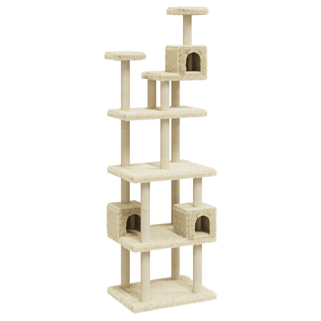 Arbre à chat avec griffoirs en sisal  188 cm - Imagem 2