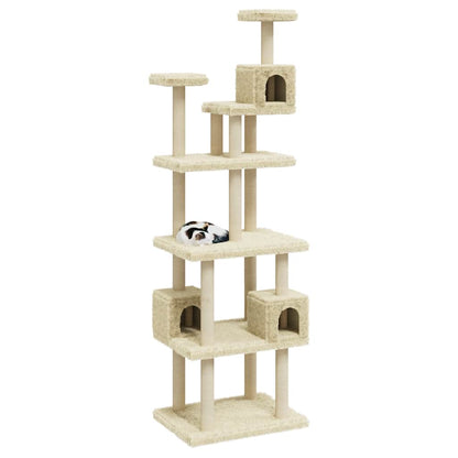 Arbre à chat avec griffoirs en sisal  188 cm - Imagem 3