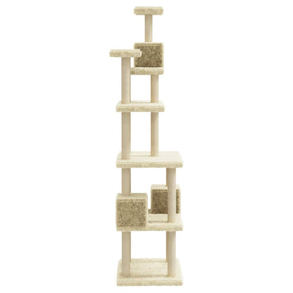 Arbre à chat avec griffoirs en sisal  188 cm - Imagem 5