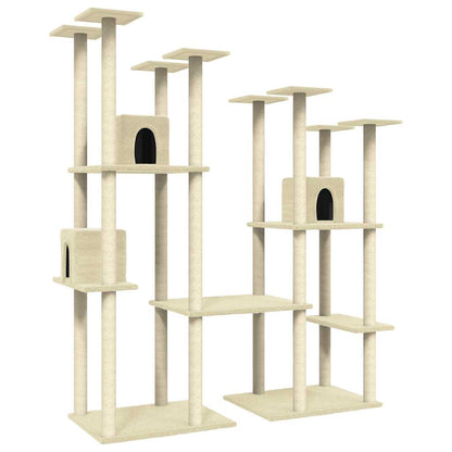Arbre à chat avec griffoirs en sisal  174 cm - Imagem 2