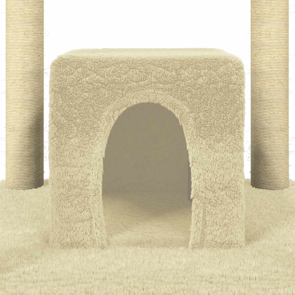 Arbre à chat avec griffoirs en sisal  174 cm - Imagem 7