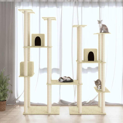 Arbre à chat avec griffoirs en sisal  174 cm - Imagem 1