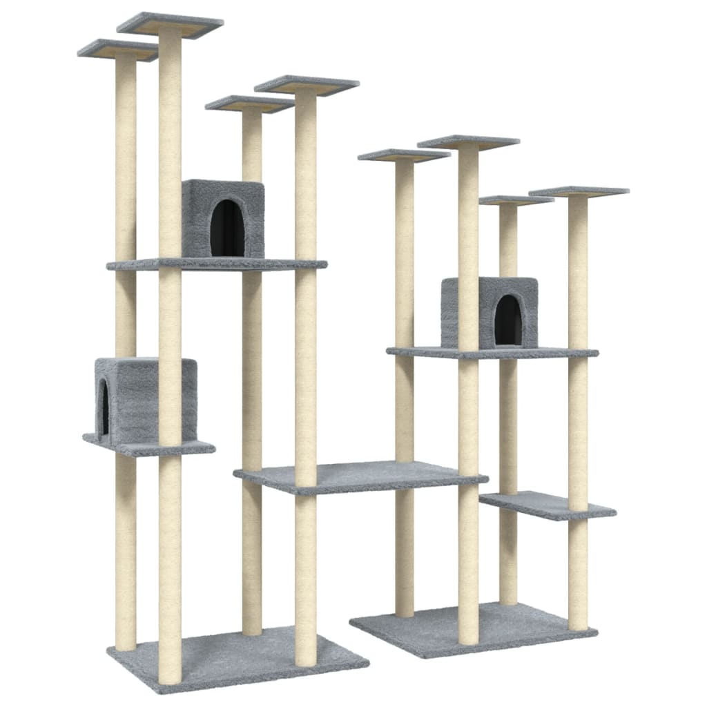 Arbre à chat avec griffoirs en sisal  174 cm - Imagem 10