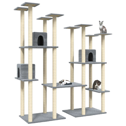 Arbre à chat avec griffoirs en sisal  174 cm - Imagem 11