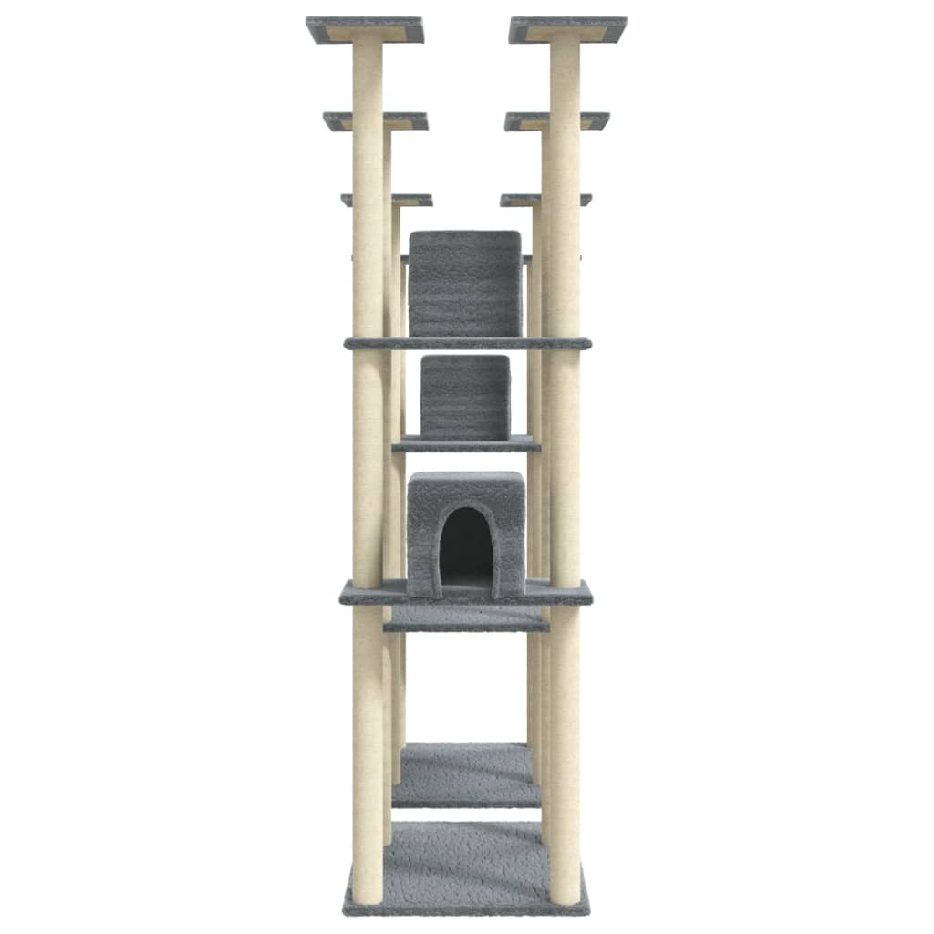 Arbre à chat avec griffoirs en sisal  174 cm - Imagem 13