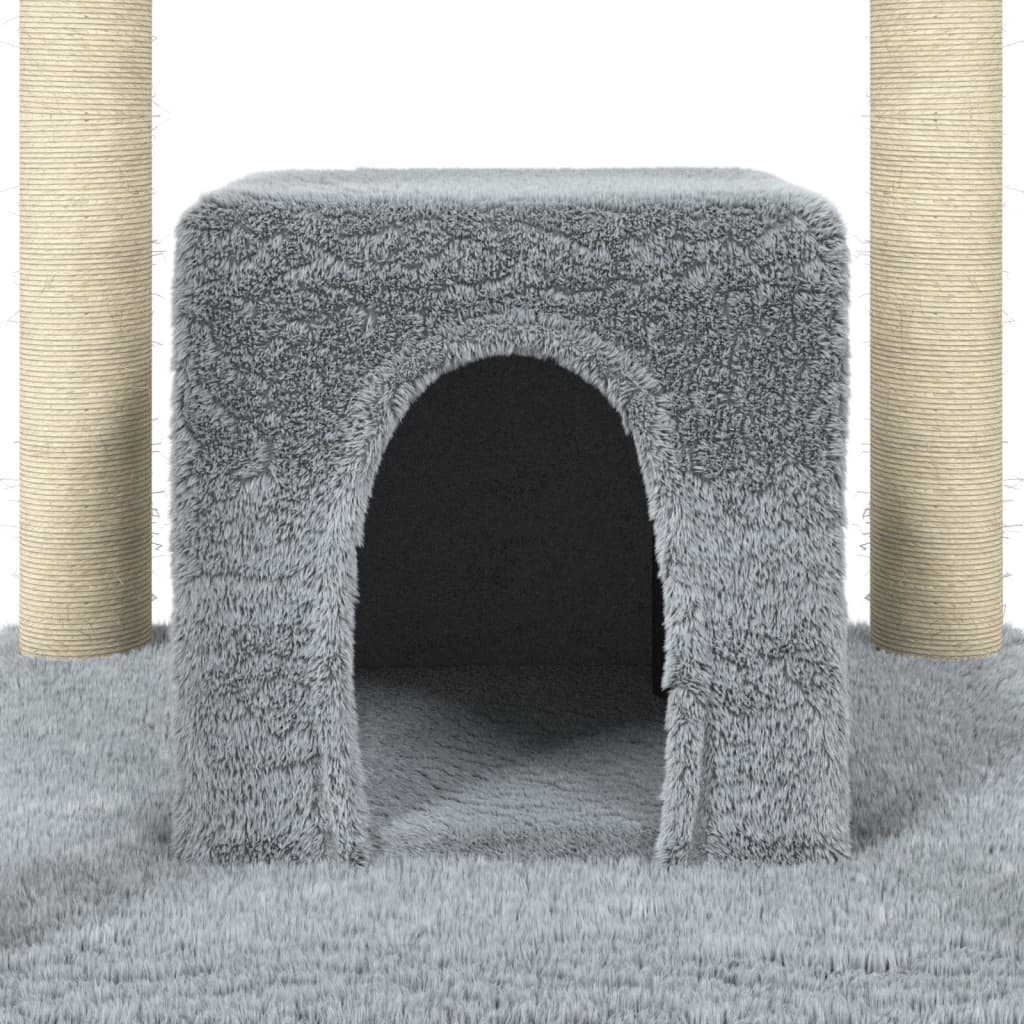 Arbre à chat avec griffoirs en sisal  174 cm - Imagem 15