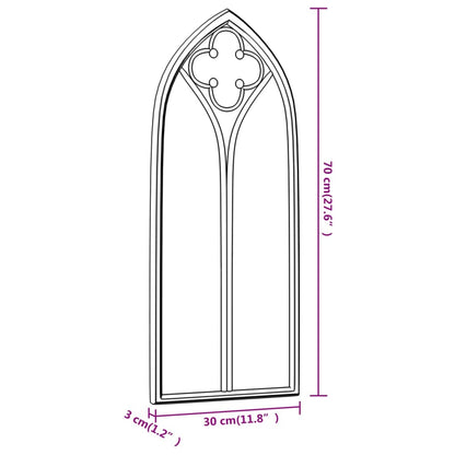 Miroir Sable - 100x45 cm - Sensuri Maison