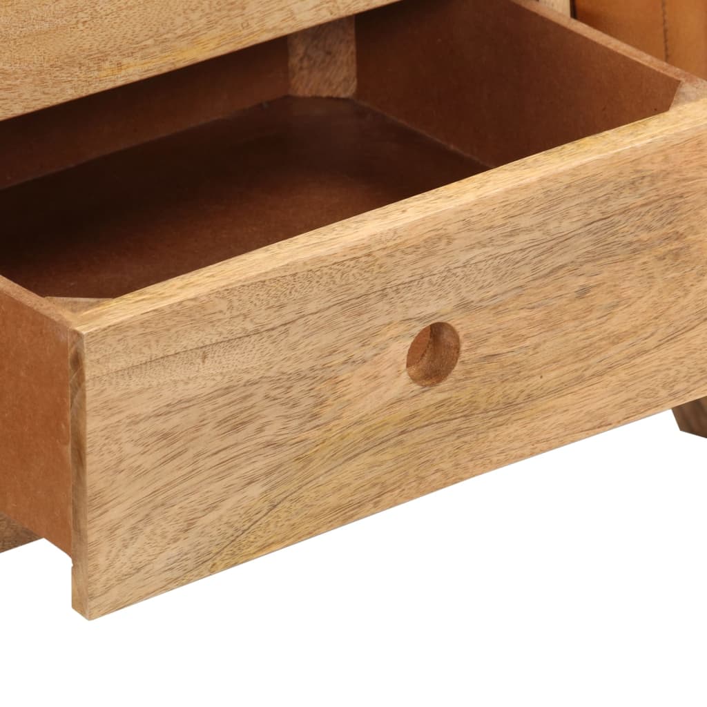 Banc de bok Marron  Cuir de chèvre véritable - Imagem 6