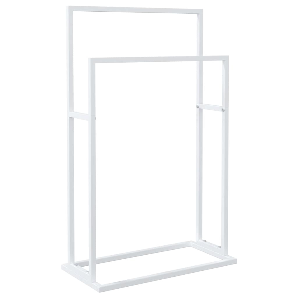 Porte-serviettes sur pied  48x24x78,5 cm Fer - Imagem 2