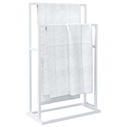 Porte-serviettes sur pied  48x24x78,5 cm Fer - Imagem 4