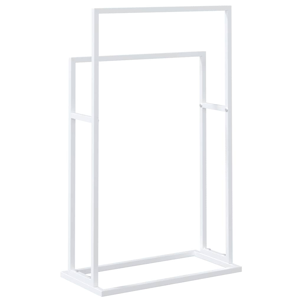 Porte-serviettes sur pied  48x24x78,5 cm Fer - Imagem 7