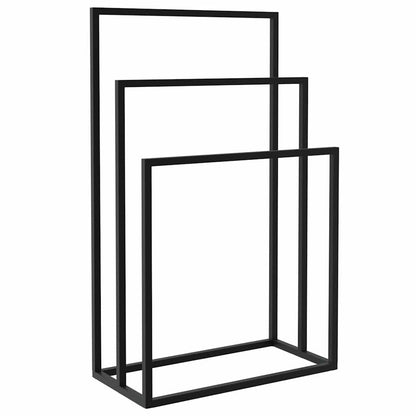 Porte-serviettes sur pied  48x24x79 cm Fer - Imagem 12