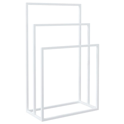 Porte-serviettes sur pied  48x24x79 cm Fer - Imagem 2