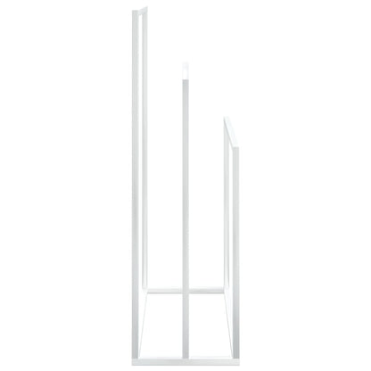Porte-serviettes sur pied  48x24x79 cm Fer - Imagem 4