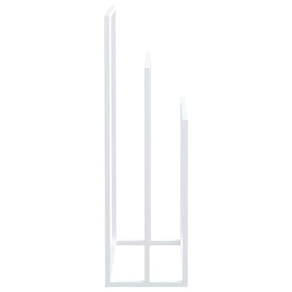 Porte-serviettes sur pied  48x24x79 cm Fer - Imagem 6