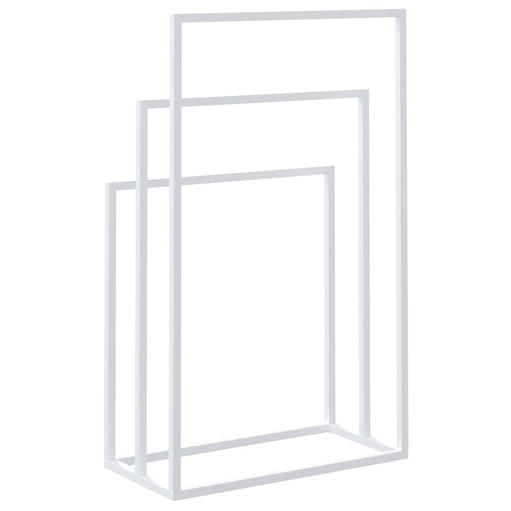 Porte-serviettes sur pied  48x24x79 cm Fer - Imagem 7
