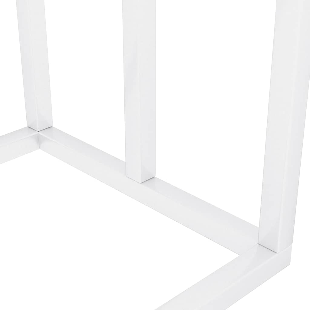 Porte-serviettes sur pied  48x24x79 cm Fer - Imagem 8