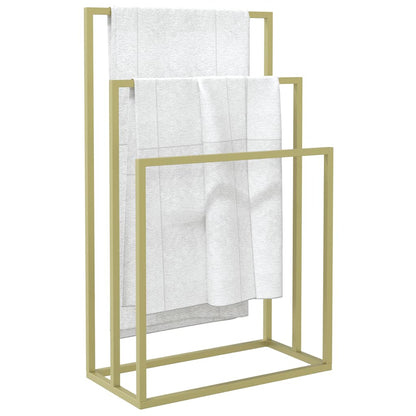 Porte-serviettes sur pied - 48x24x79 cm - Sensuri Maison