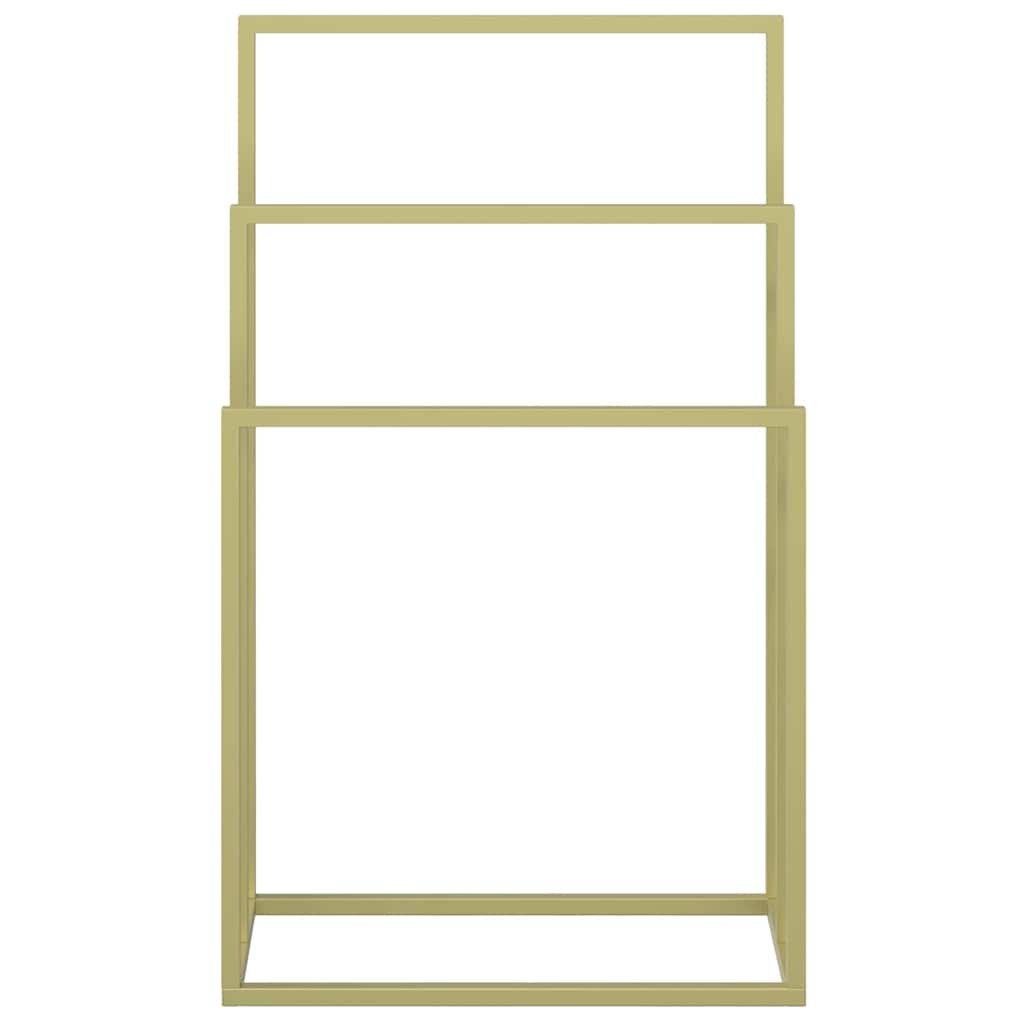 Porte-serviettes sur pied - 48x24x79 cm - Sensuri Maison