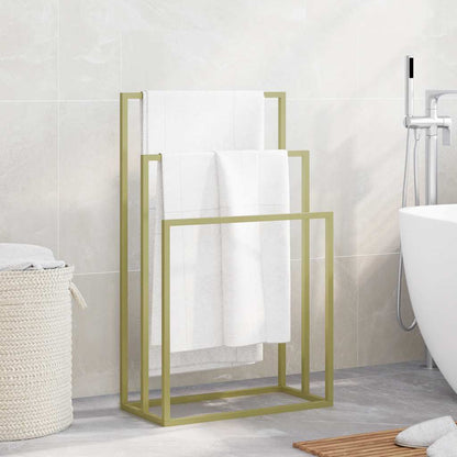 Porte-serviettes sur pied - 48x24x79 cm - Sensuri Maison