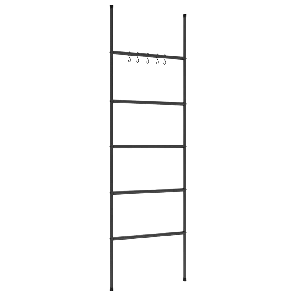 Porte-serviettes échelle à 5 niveaux  58 x 175 cm Fer - Imagem 4