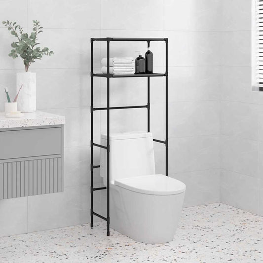 Support de rangement 2 niveaux sur toilette  53,5x28x143 cm - Imagem 1