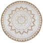 Tapis de sol Jute tressée imprimée  Rond - Imagem 1