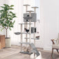Arbre à chat avec griffoirs en sisal  clair 191 cm - Imagem 1