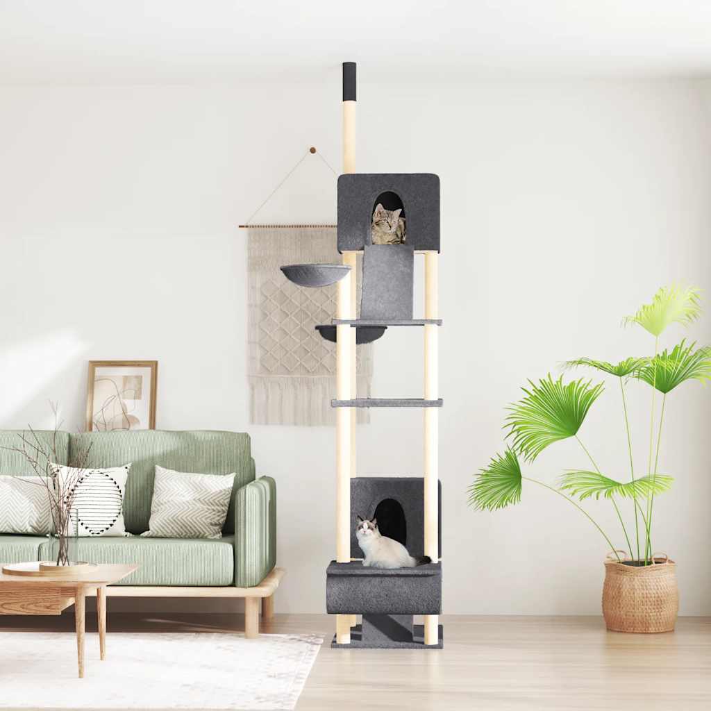 Arbre à chat du sol au plafond  277-303 cm - Imagem 10