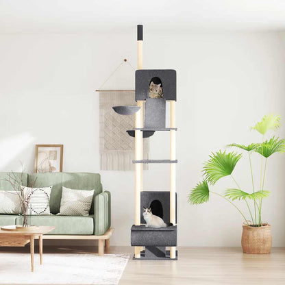 Arbre à chat du sol au plafond  277-303 cm - Imagem 10
