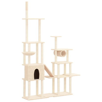 Arbre à chat avec griffoirs en sisal  279 cm - Imagem 2