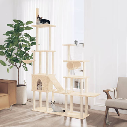 Arbre à chat avec griffoirs en sisal  279 cm - Imagem 1