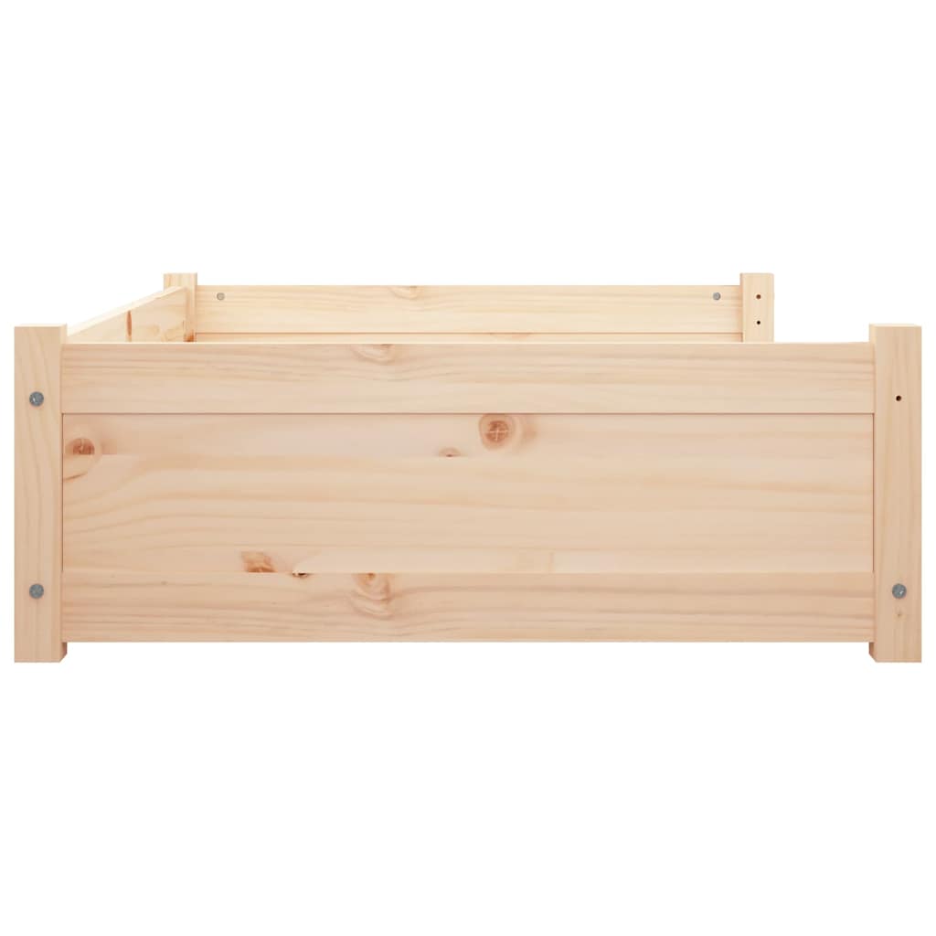 Lit pour chien 105,5x75,5x28 cm Bois de pin solide - Imagem 14