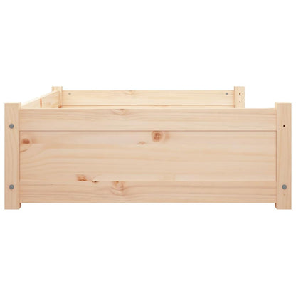 Lit pour chien 105,5x75,5x28 cm Bois de pin solide - Imagem 14