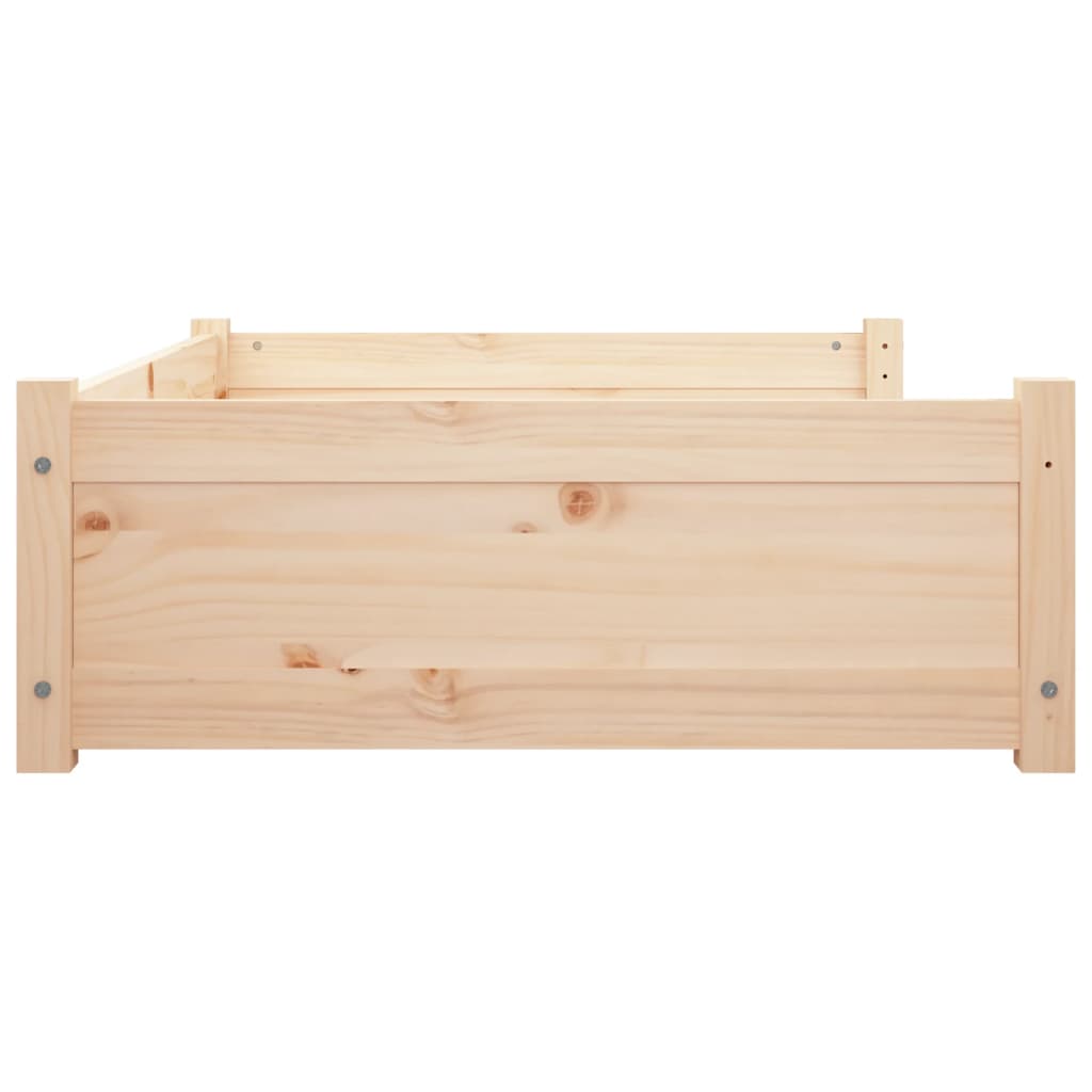 Lit pour chien 105,5x75,5x28 cm Bois de pin solide - Imagem 6