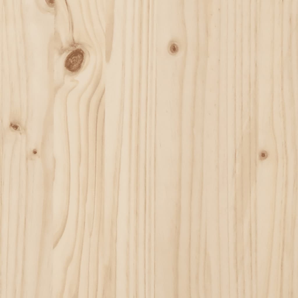 Lit pour chien 105,5x75,5x28 cm Bois de pin solide - Imagem 7