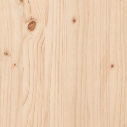 Lit pour chien 105,5x75,5x28 cm Bois de pin solide - Imagem 7